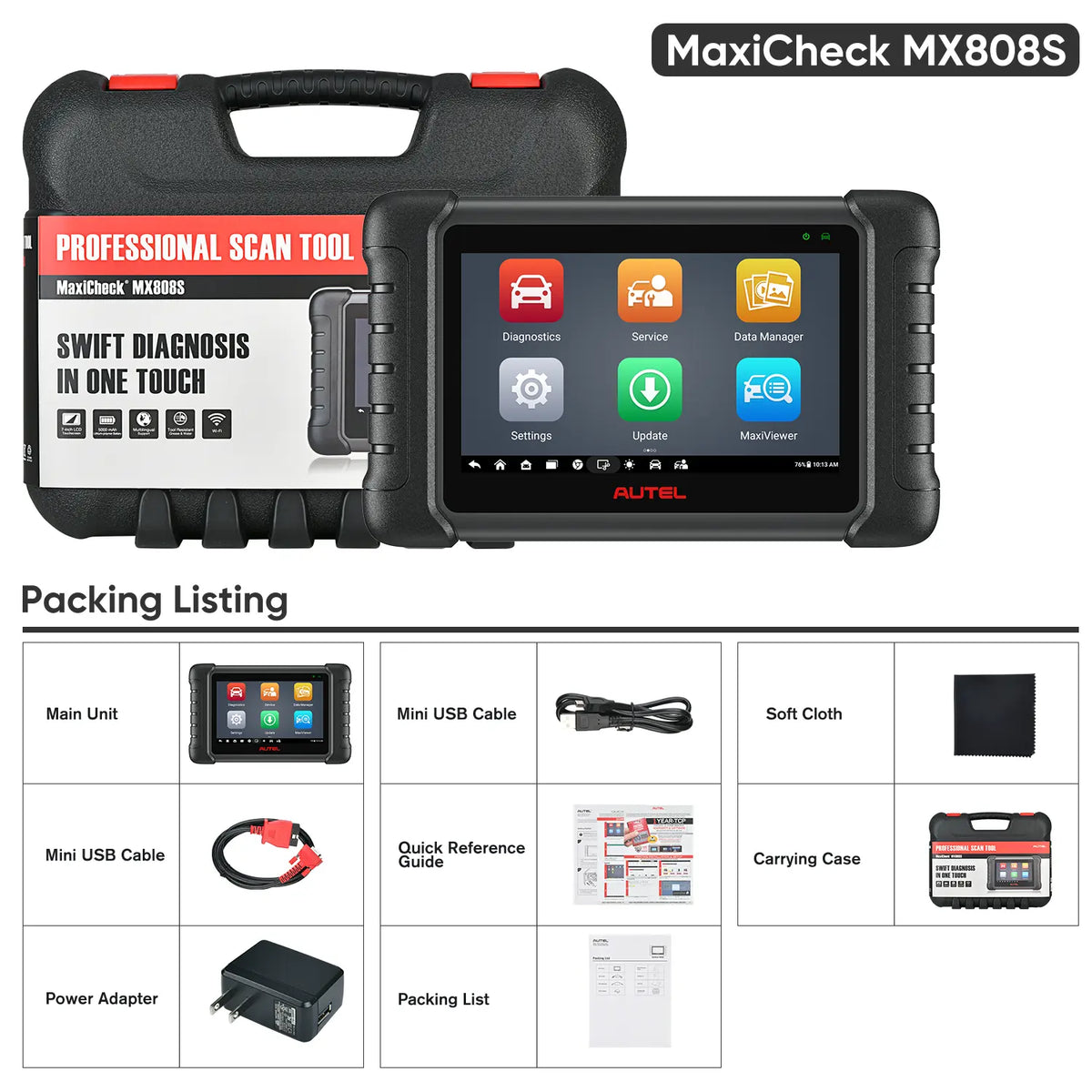 Maxicheck Autel MaxiCheck MX808S Bidirectional Scanner - Shop Now – Autel Dealer