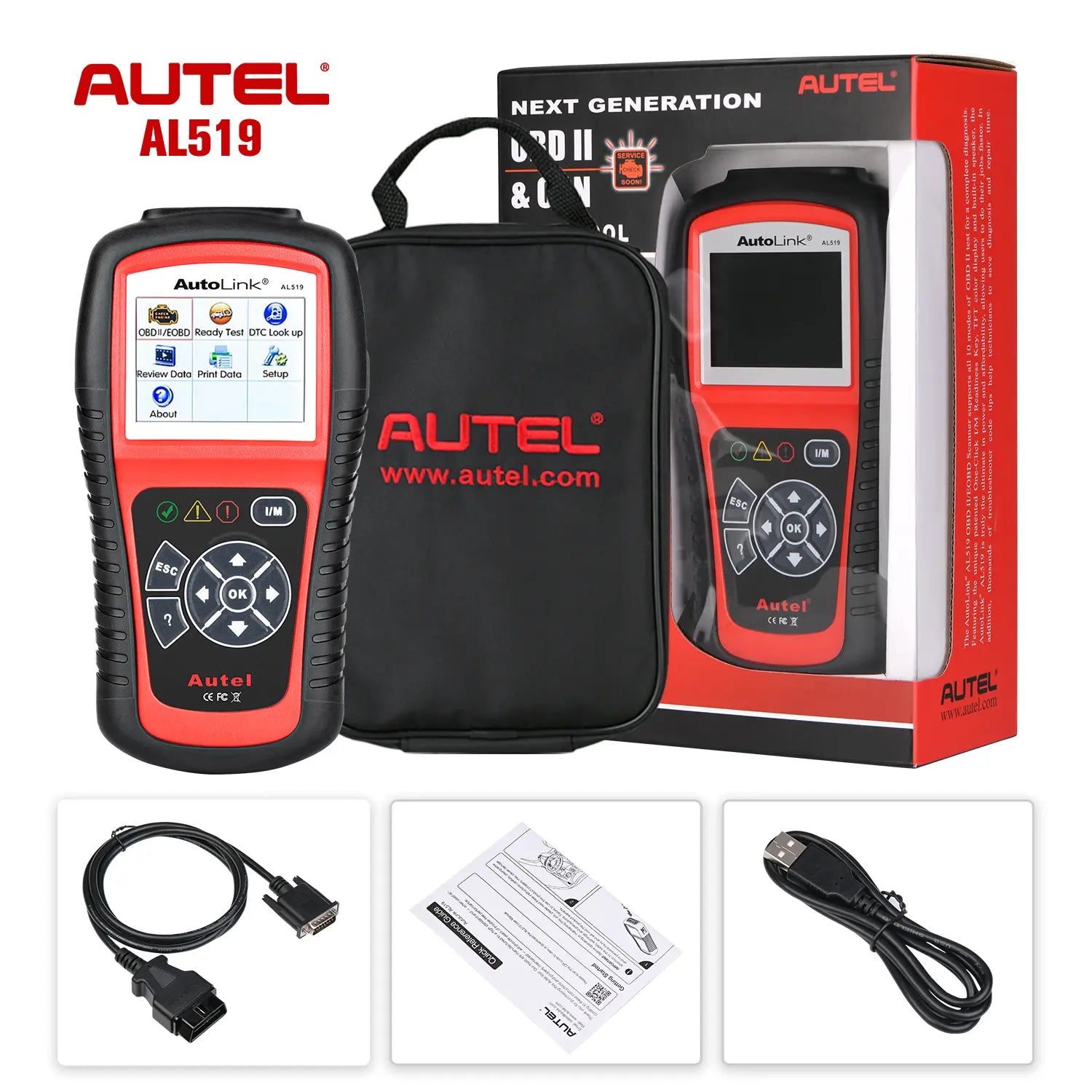 Autel AutoLink AL519 Read Codes