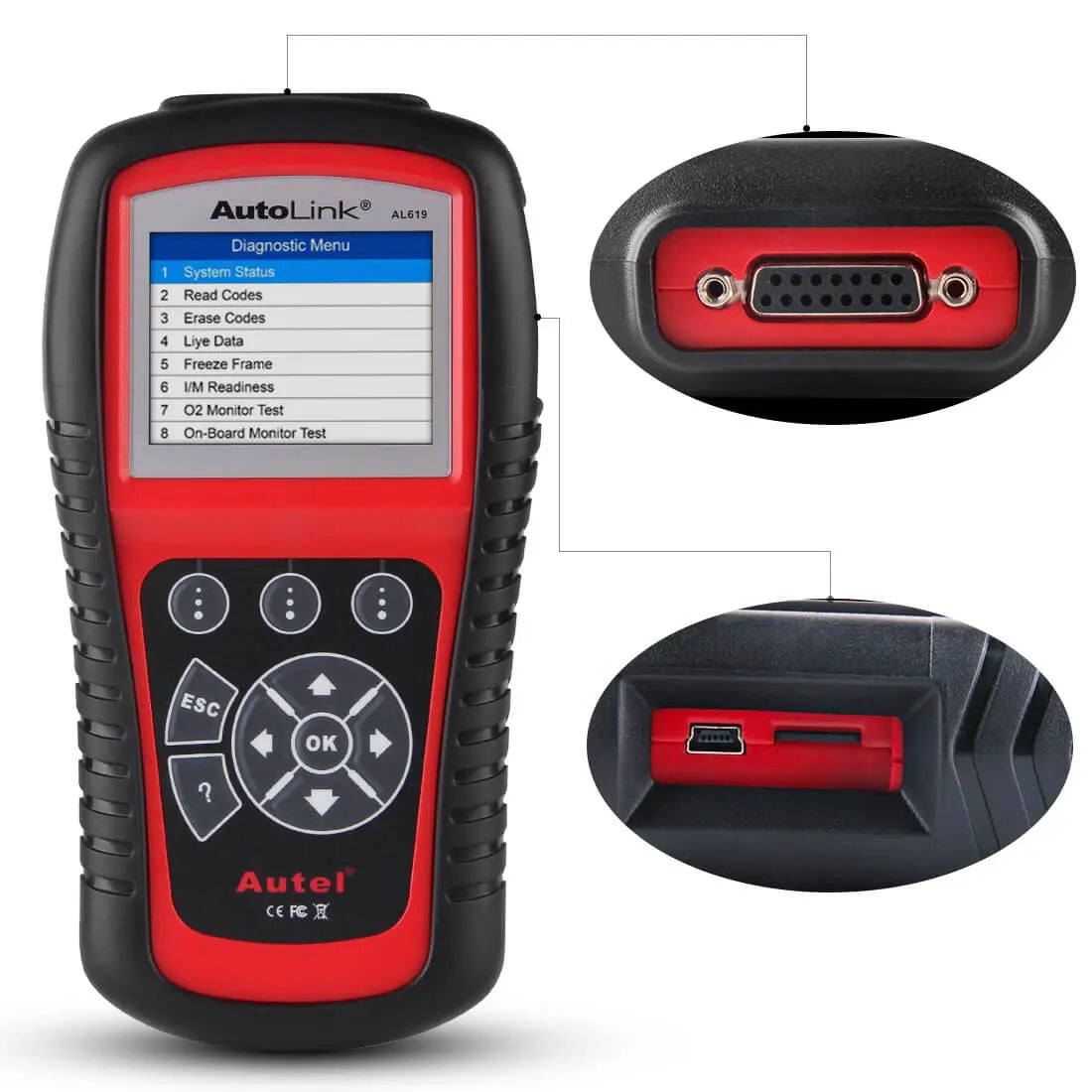 Autel AutoLink AL619 Post-Repair Diagnostic