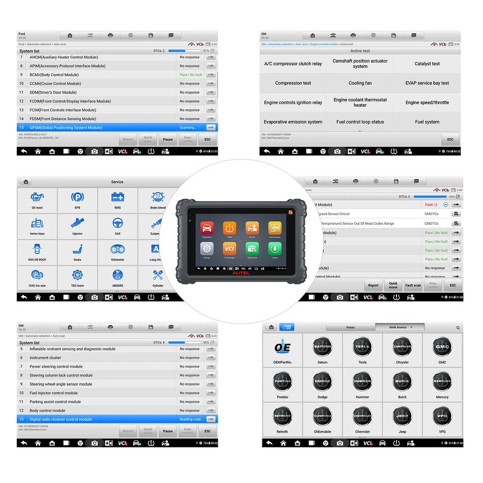 Autel MaxiCOM MK906S PRO2-TS Diagnostic Scanner Service