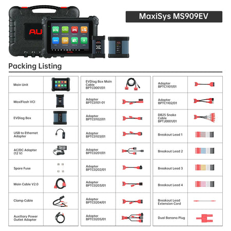 Autel Maxisys MS909EV Advanced ECU Programming &amp; Coding