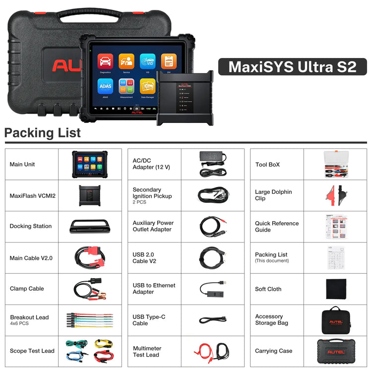 Autel MaxiSys Ultra S2 EV Out-of-Vehicle Battery Pack Diagnostics